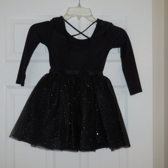 Disney Junior Minnie Mouse Tutu dresses Beaded Bow 5T black - Picture 4 of 5